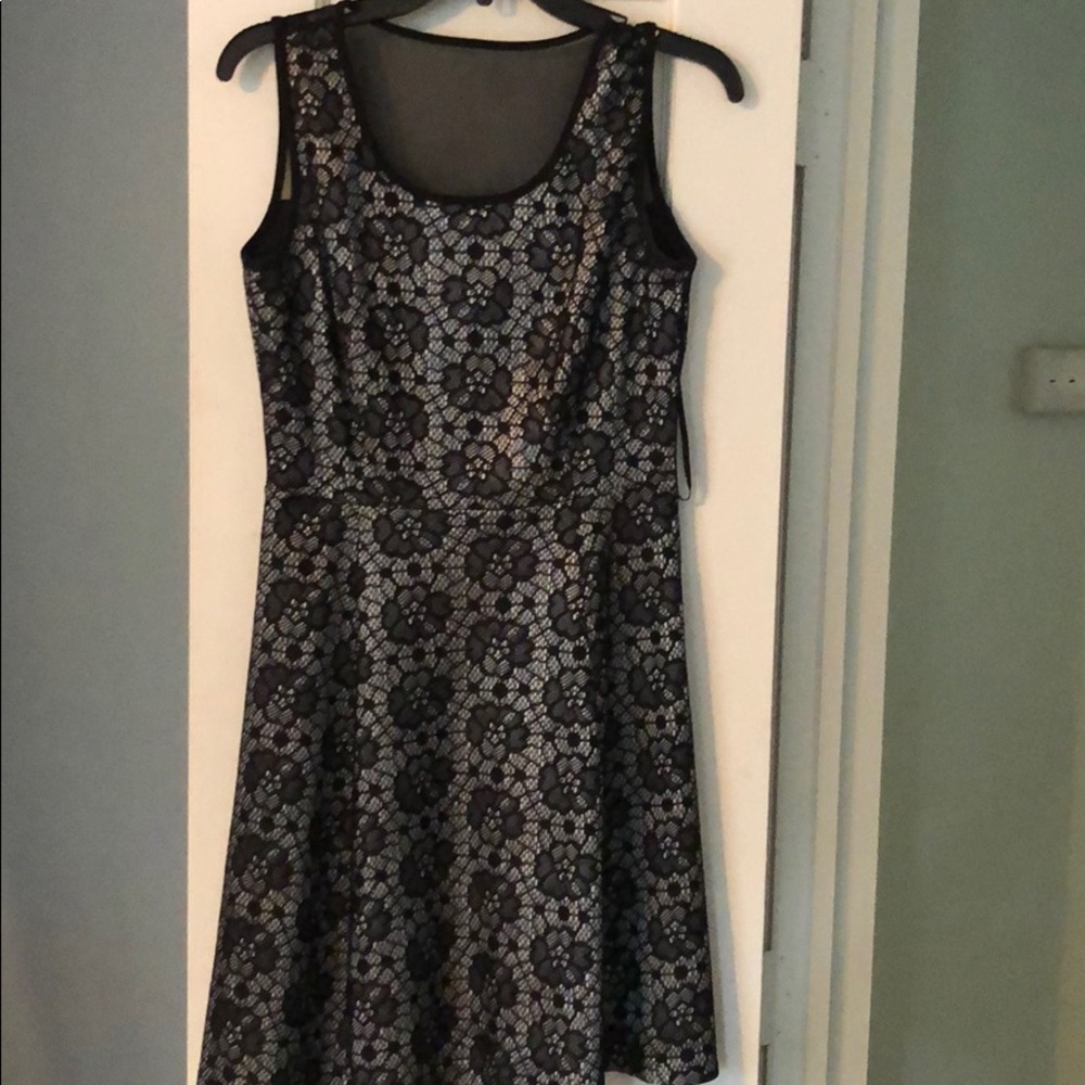 Little black (and white) dress